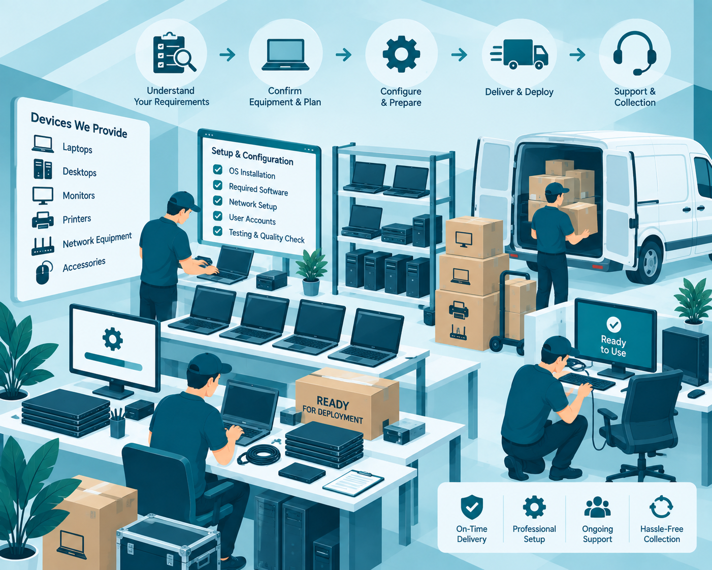 IT rental requirements assessment