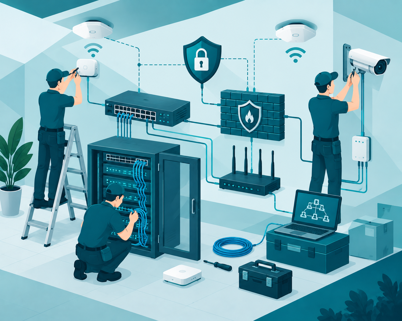 Network and security infrastructure solutions